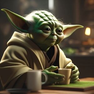 Picture of Yoda [4 different poses]
